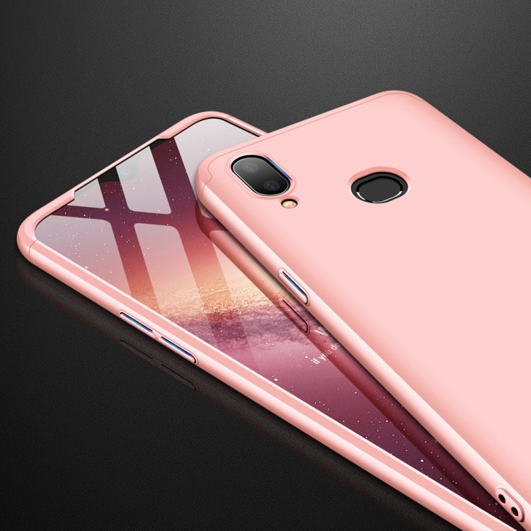 For Galaxy A10s GKK Three Stage Splicing Full Coverage PC Case