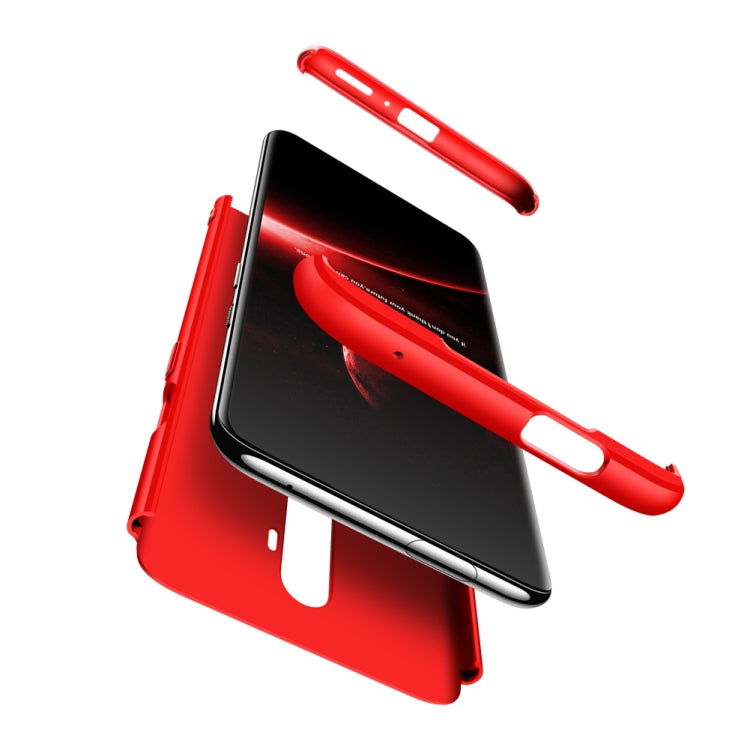 For OnePlus 7T Pro GKK Three Stage Splicing Full Coverage PC Case