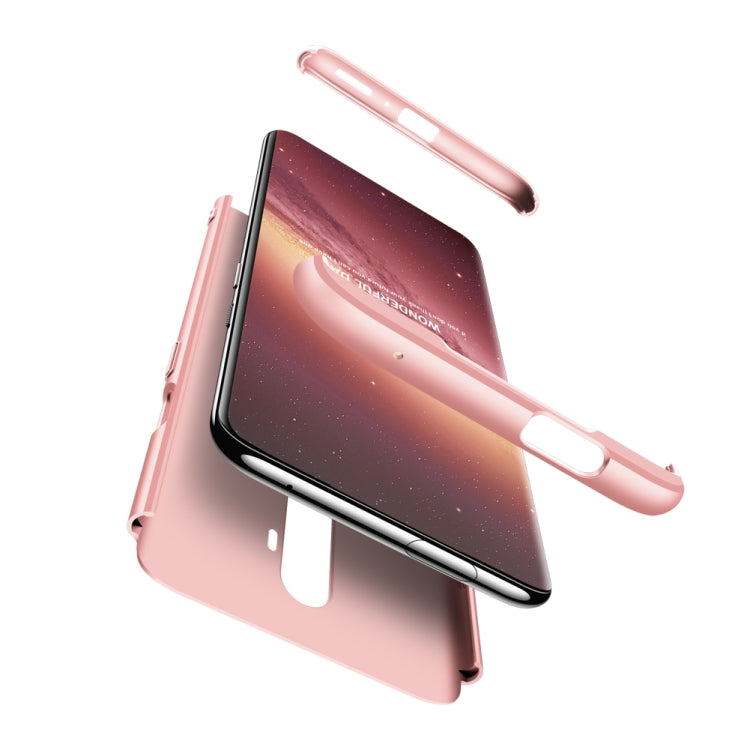 For OnePlus 7T Pro GKK Three Stage Splicing Full Coverage PC Case