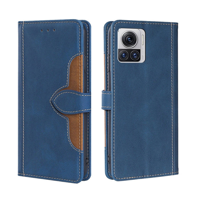 For Motorola Edge X30 Pro 5G/Edge 30 Ultra Skin Feel Magnetic Buckle Leather Phone Case