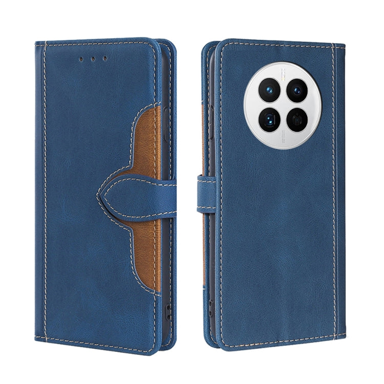 For Huawei Mate 50 Skin Feel Magnetic Buckle Leather Phone Case