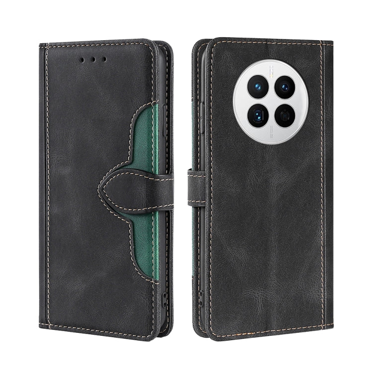 For Huawei Mate 50 Skin Feel Magnetic Buckle Leather Phone Case