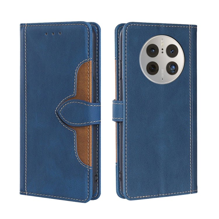 For Huawei Mate 50 Pro Skin Feel Magnetic Buckle Leather Phone Case