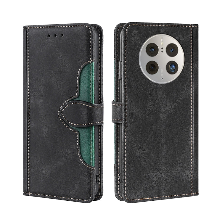 For Huawei Mate 50 Pro Skin Feel Magnetic Buckle Leather Phone Case