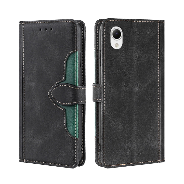 For Samsung Galaxy A23e/A22e Skin Feel Magnetic Buckle Leather Phone Case