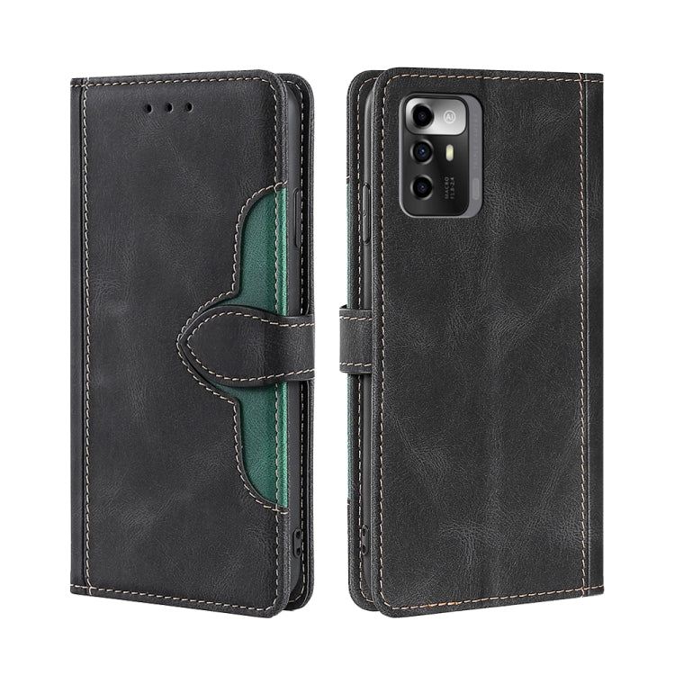 For ZTE Blade A72 5G Skin Feel Magnetic Buckle Leather Phone Case