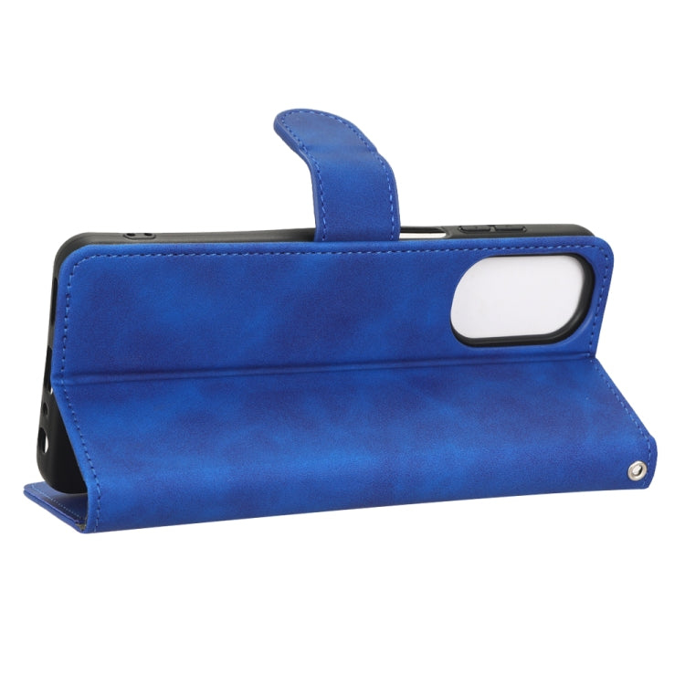 For Motorola Moto G62 Skin Feel Magnetic Flip Leather Phone Case