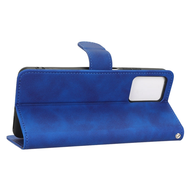 For ZTE Blade A72 5G Skin Feel Magnetic Flip Leather Phone Case