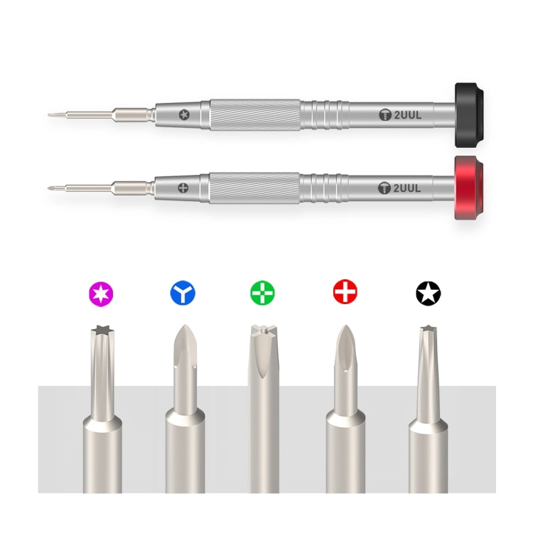 2UUL Convex Cross 2.5mm Colorful Flyshaft Screwdriver