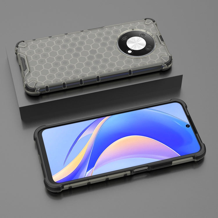 For Huawei nova Y90 4G Lanyard Honeycomb Phone Case