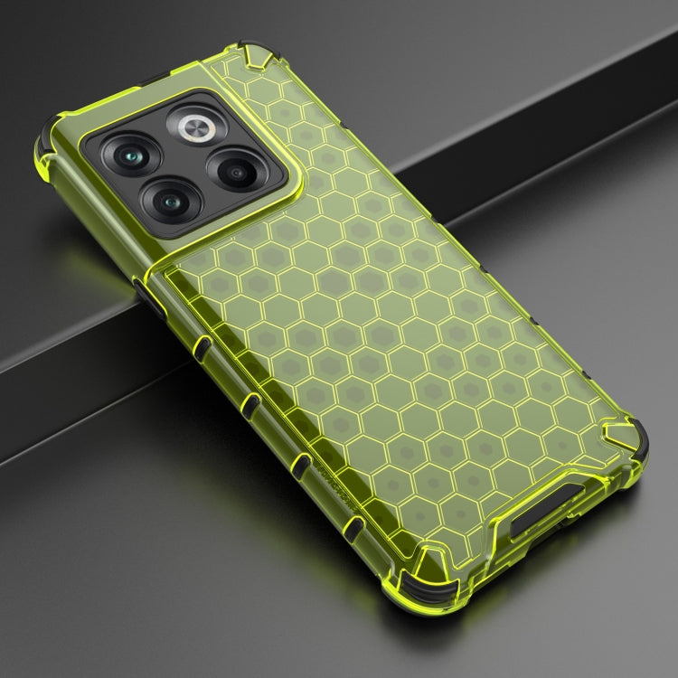 For OnePlus 10T Lanyard Honeycomb Phone Case
