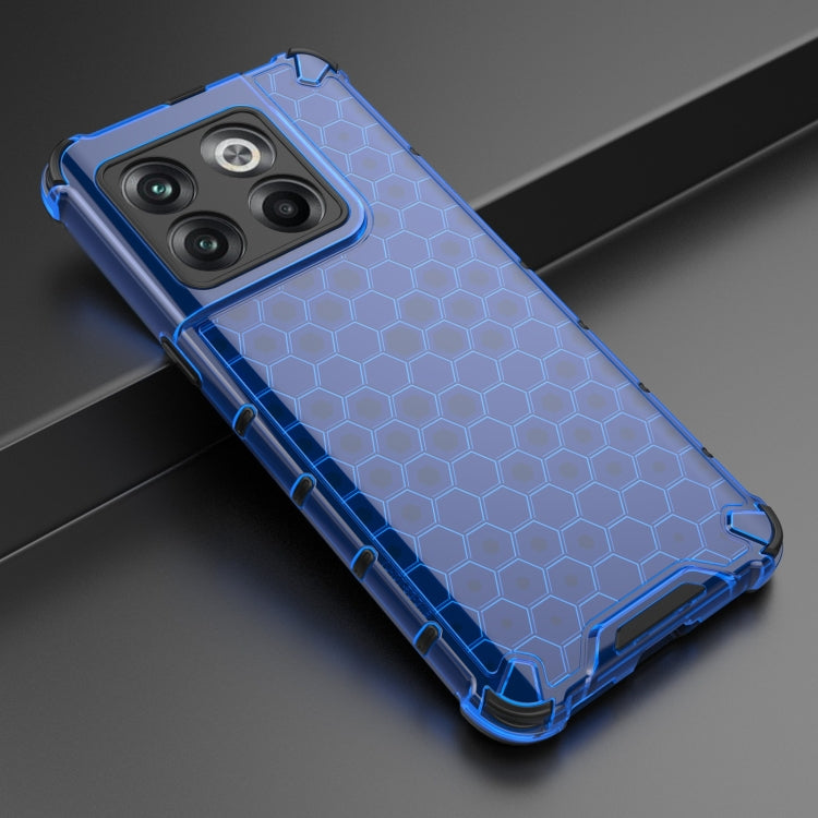 For OnePlus 10T Lanyard Honeycomb Phone Case