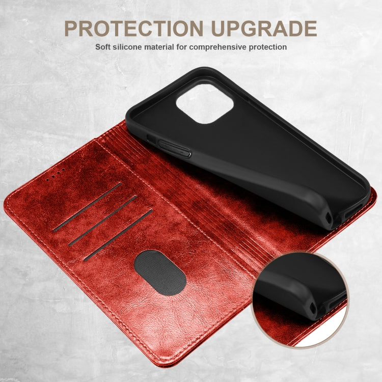 For iPhone 14 Baroque Simple Flip Leather Phone Case