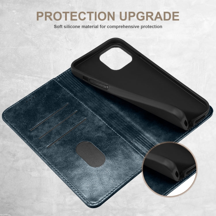 For iPhone 14 Baroque Simple Flip Leather Phone Case