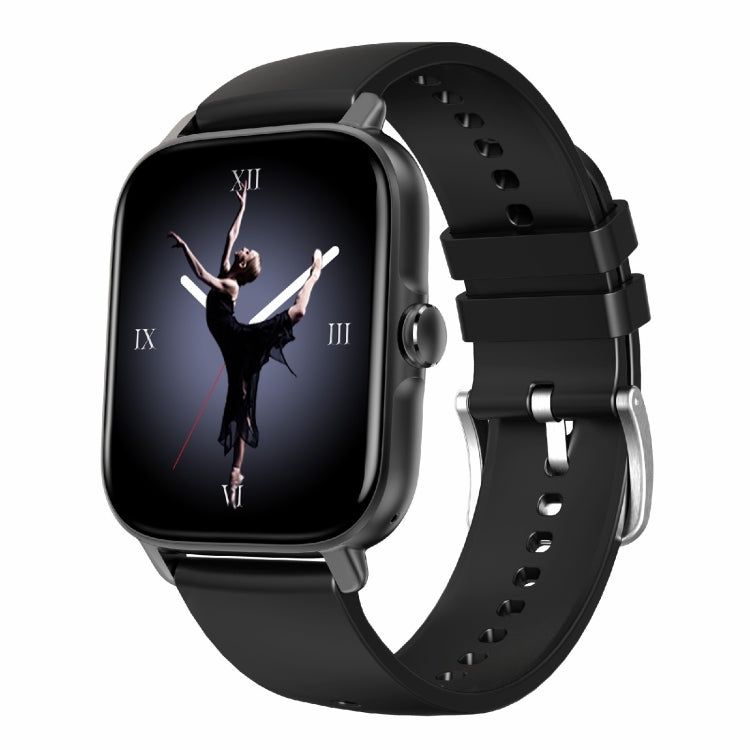 HAMTOD GT21 1.69 inch TFT Screen Smart Watch Supports Bluetooth Call/Sleep Monitoring/Heart Rate Monitoring(Obsidian Black)