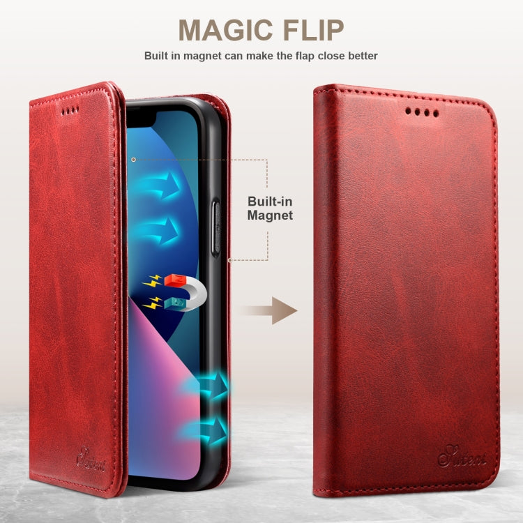 For iPhone 14 Calf Texture Horizontal Flip Leather Phone Case
