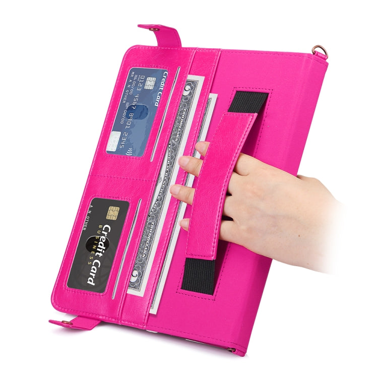For iPad Pro 11 2021 / 2020 Envelope Horizontal Flip PU Leather Tablet Case with Card Slots & Pen Slots & Holder & Wallet & Photo Frame & Shoulder Strap