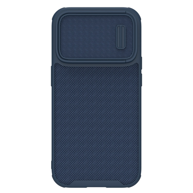 For iPhone 14 Pro NILLKIN 3D Textured Camshield PC + TPU Phone Case