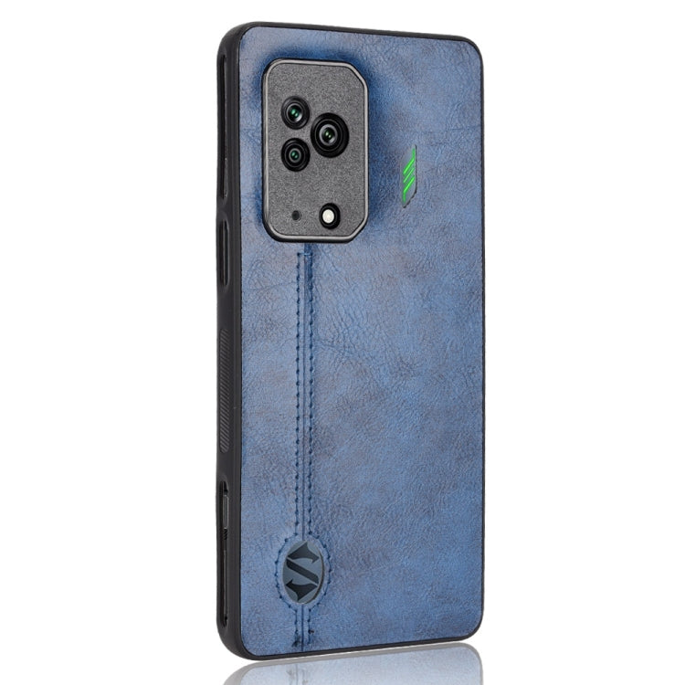 For Xiaomi Black Shark 5 Sewing Cow Pattern Skin PC + PU + TPU Case