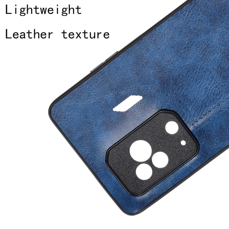 For Xiaomi Black Shark 5 Sewing Cow Pattern Skin PC + PU + TPU Case