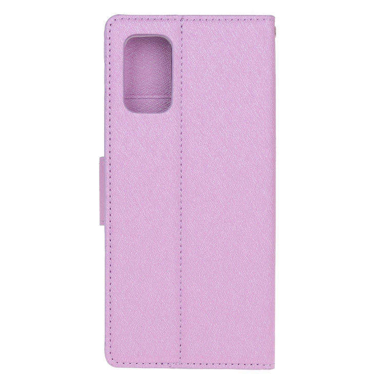 For Galaxy A51 Silk Texture Horizontal Flip Leather Case with Holder & Card Slots & Wallet & Photo Frame
