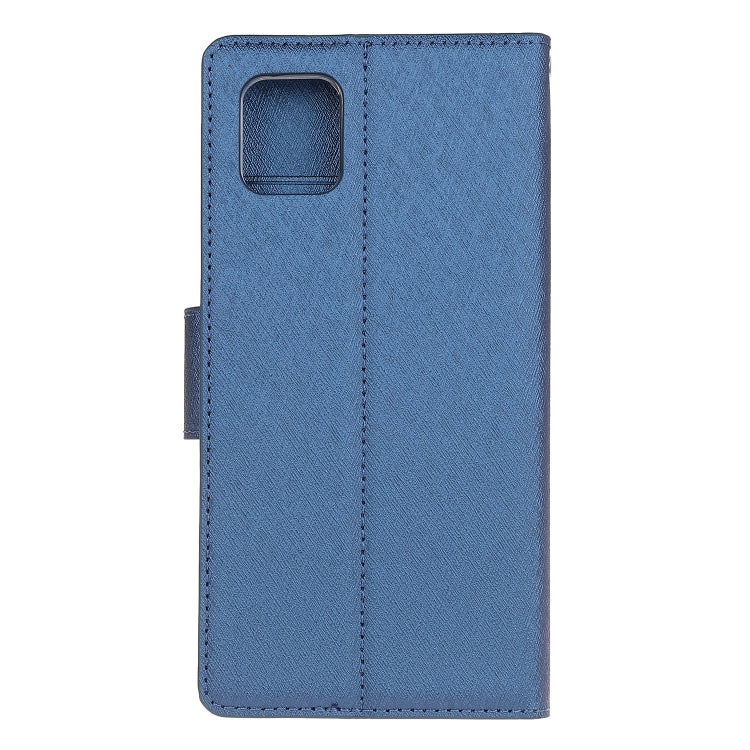 For Galaxy Note10 Lite Silk Texture Horizontal Flip Leather Case with Holder & Card Slots & Wallet & Photo Frame