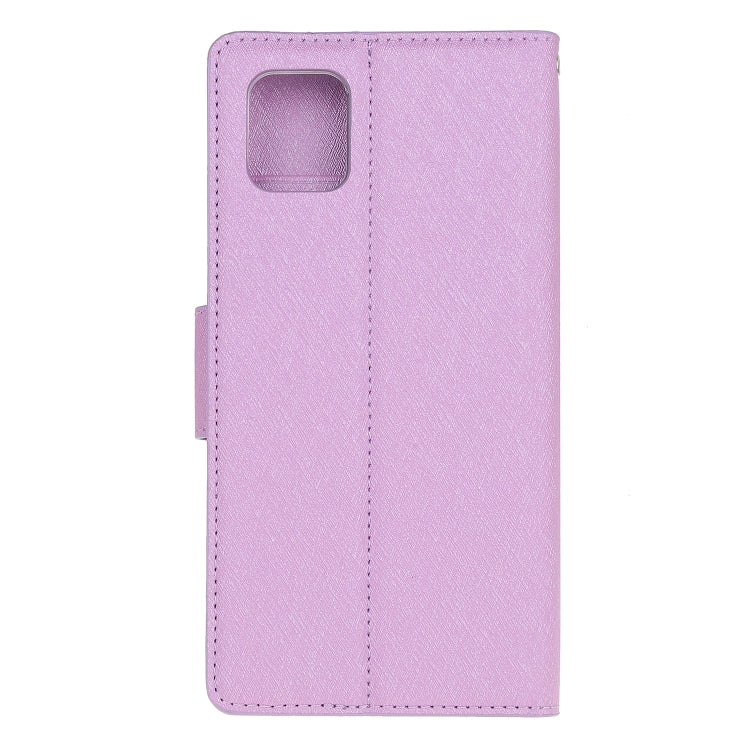 For Galaxy Note10 Lite Silk Texture Horizontal Flip Leather Case with Holder & Card Slots & Wallet & Photo Frame