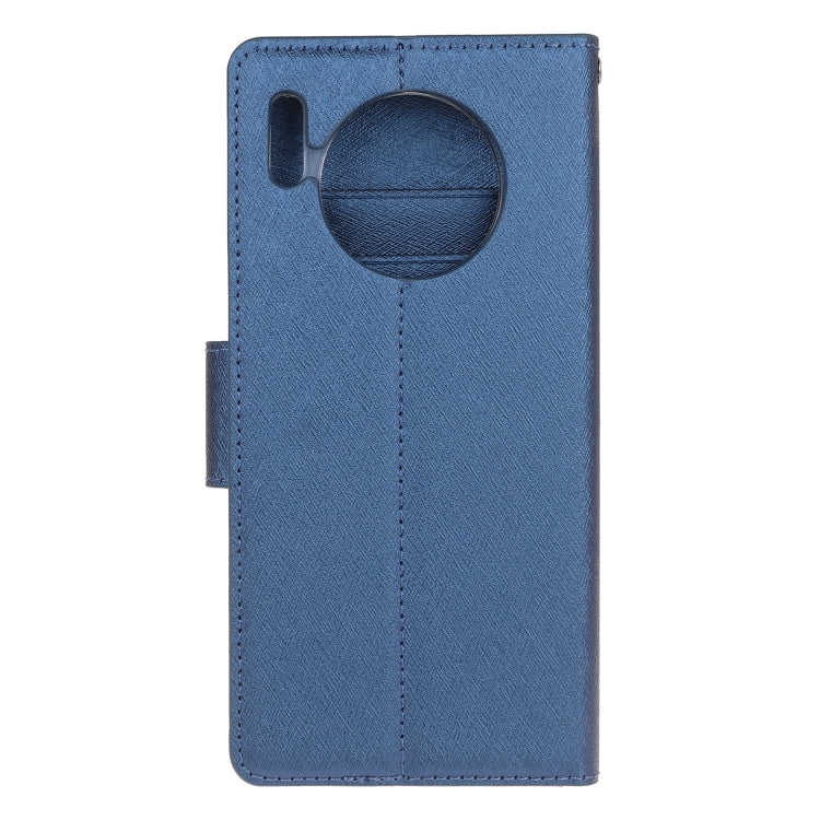 For Huawei Mate 30 Silk Texture Horizontal Flip Leather Case with Holder & Card Slots & Wallet & Photo Frame