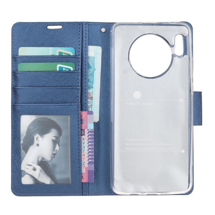 For Huawei Mate 30 Silk Texture Horizontal Flip Leather Case with Holder & Card Slots & Wallet & Photo Frame