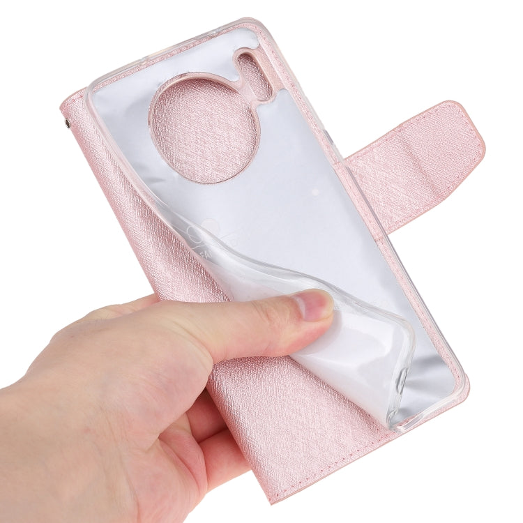 For Huawei Mate 30 Silk Texture Horizontal Flip Leather Case with Holder & Card Slots & Wallet & Photo Frame