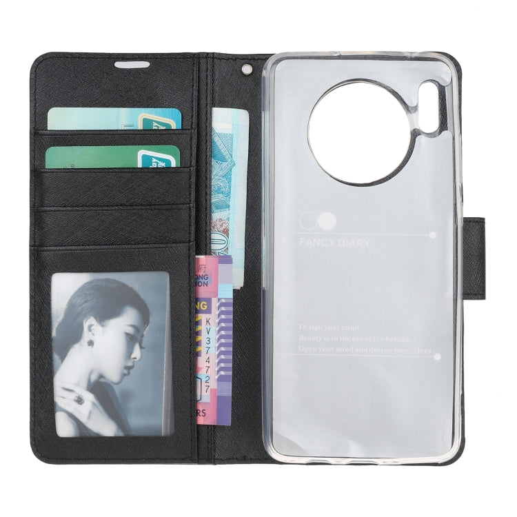 For Huawei Mate 30 Silk Texture Horizontal Flip Leather Case with Holder & Card Slots & Wallet & Photo Frame