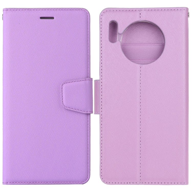 For Huawei Mate 30 Silk Texture Horizontal Flip Leather Case with Holder & Card Slots & Wallet & Photo Frame