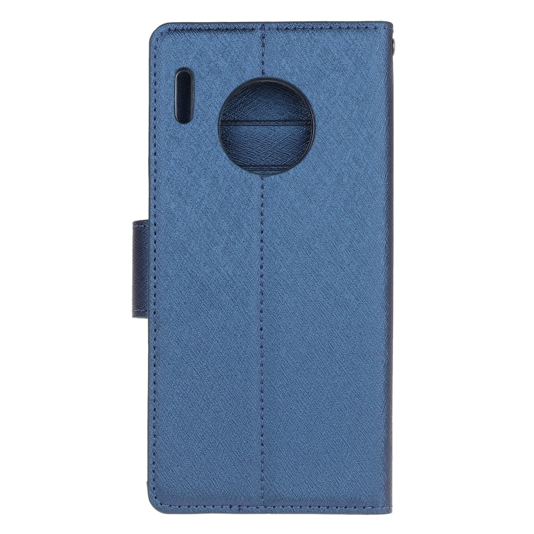 For Huawei Mate 30 Pro Silk Texture Horizontal Flip Leather Case with Holder & Card Slots & Wallet & Photo Frame