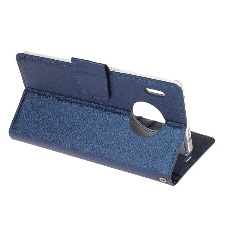 For Huawei Mate 30 Pro Silk Texture Horizontal Flip Leather Case with Holder & Card Slots & Wallet & Photo Frame