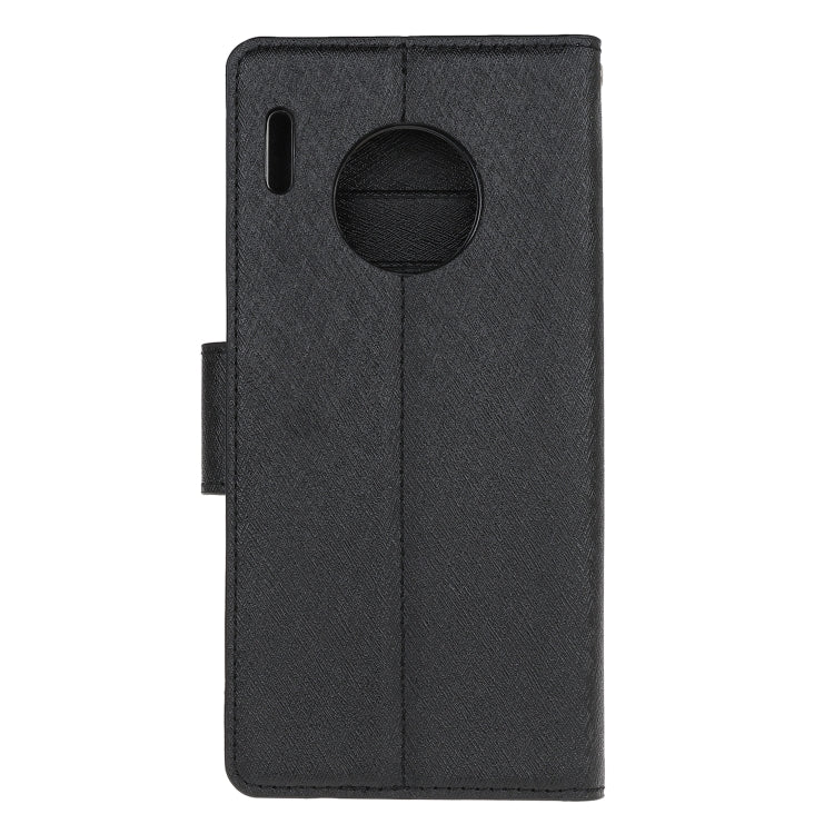 For Huawei Mate 30 Pro Silk Texture Horizontal Flip Leather Case with Holder & Card Slots & Wallet & Photo Frame