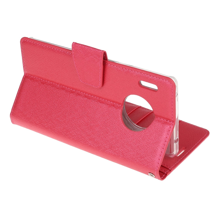 For Huawei Mate 30 Pro Silk Texture Horizontal Flip Leather Case with Holder & Card Slots & Wallet & Photo Frame
