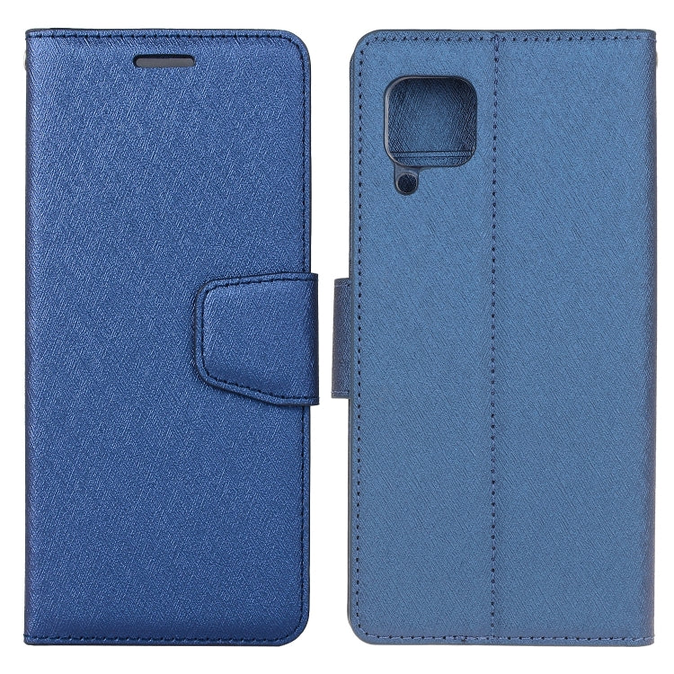 For Huawei nova 7i Silk Texture Horizontal Flip Leather Case with Holder & Card Slots & Wallet & Photo Frame