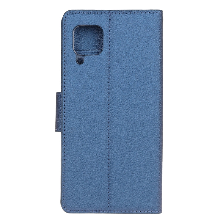 For Huawei nova 7i Silk Texture Horizontal Flip Leather Case with Holder & Card Slots & Wallet & Photo Frame