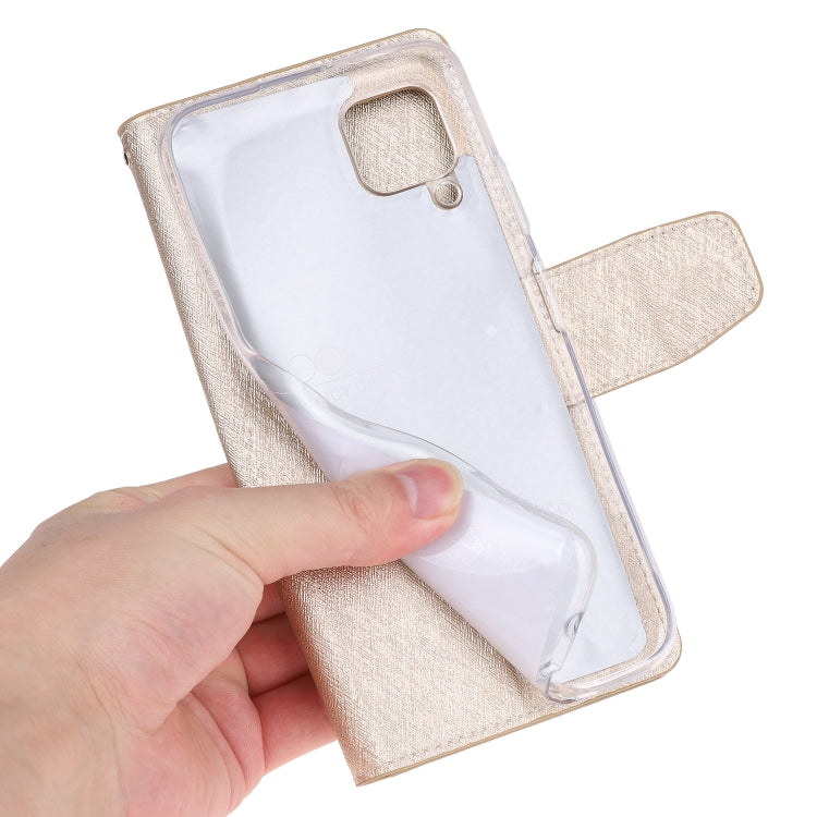 For Huawei nova 7i Silk Texture Horizontal Flip Leather Case with Holder & Card Slots & Wallet & Photo Frame
