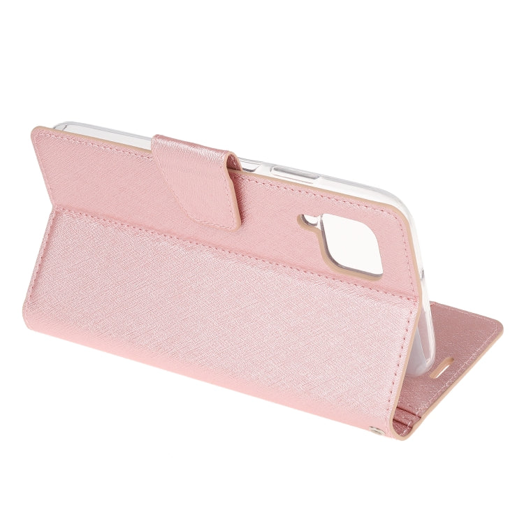 For Huawei nova 7i Silk Texture Horizontal Flip Leather Case with Holder & Card Slots & Wallet & Photo Frame