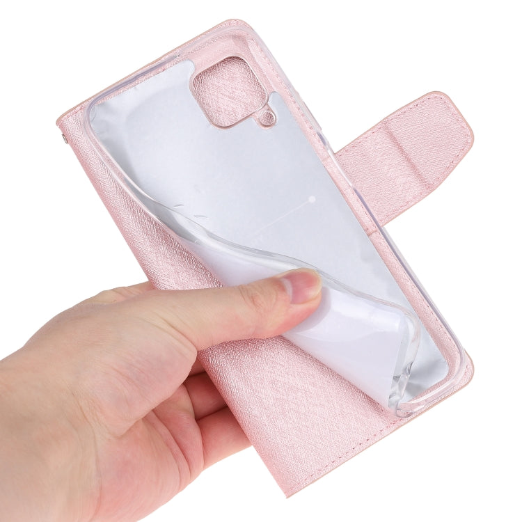 For Huawei nova 7i Silk Texture Horizontal Flip Leather Case with Holder & Card Slots & Wallet & Photo Frame