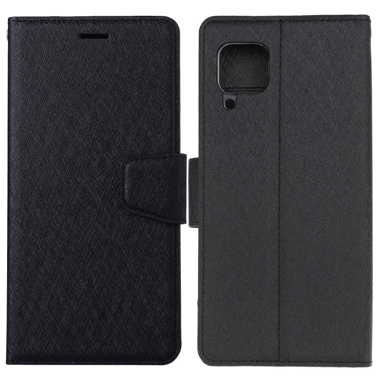 For Huawei nova 7i Silk Texture Horizontal Flip Leather Case with Holder & Card Slots & Wallet & Photo Frame