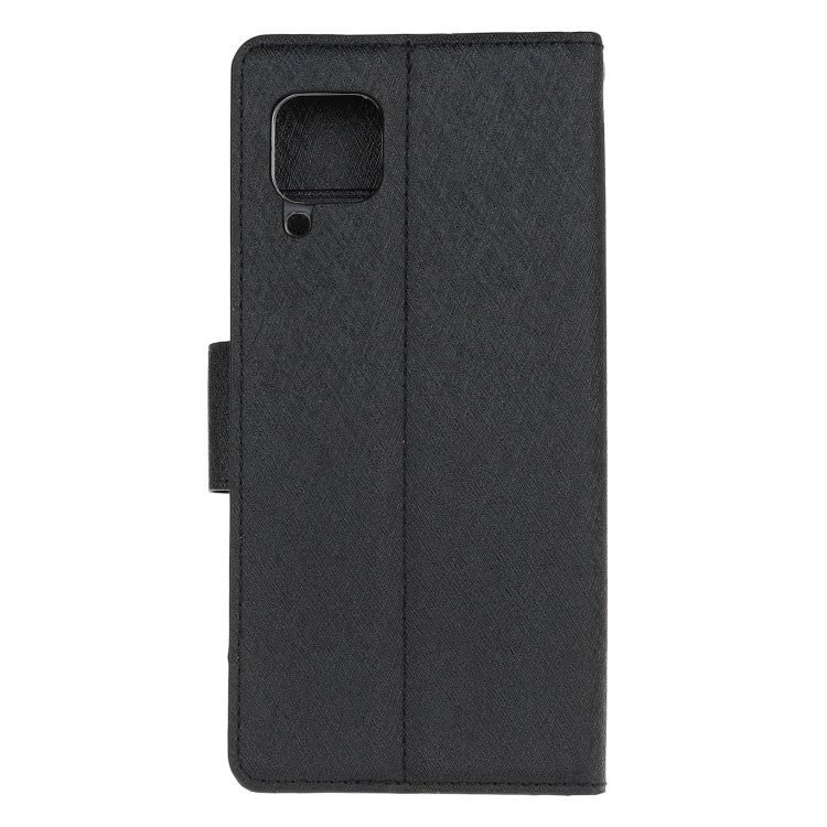 For Huawei nova 7i Silk Texture Horizontal Flip Leather Case with Holder & Card Slots & Wallet & Photo Frame
