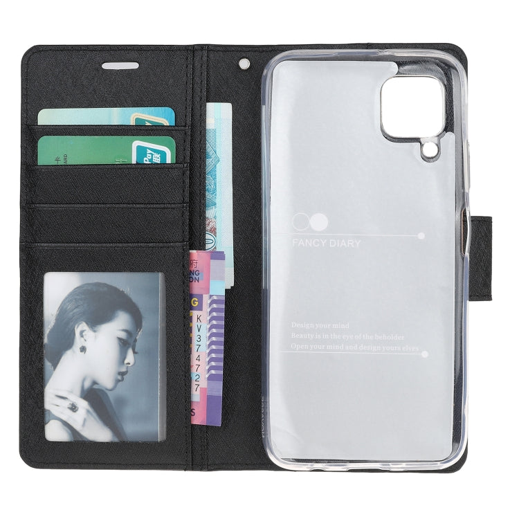 For Huawei nova 7i Silk Texture Horizontal Flip Leather Case with Holder & Card Slots & Wallet & Photo Frame