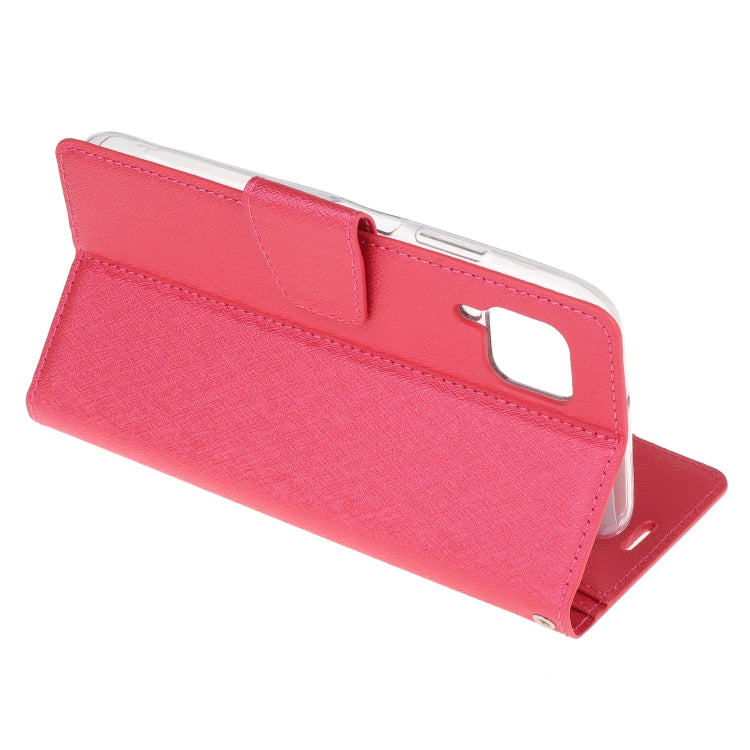 For Huawei nova 7i Silk Texture Horizontal Flip Leather Case with Holder & Card Slots & Wallet & Photo Frame