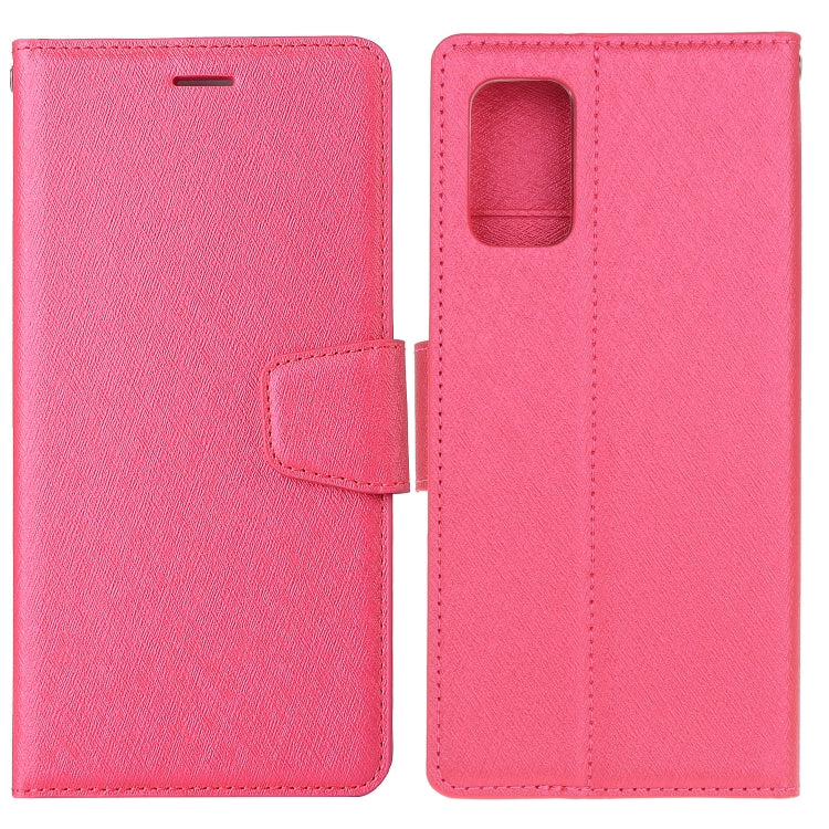 For Huawei P40 Silk Texture Horizontal Flip Leather Case with Holder & Card Slots & Wallet & Photo Frame