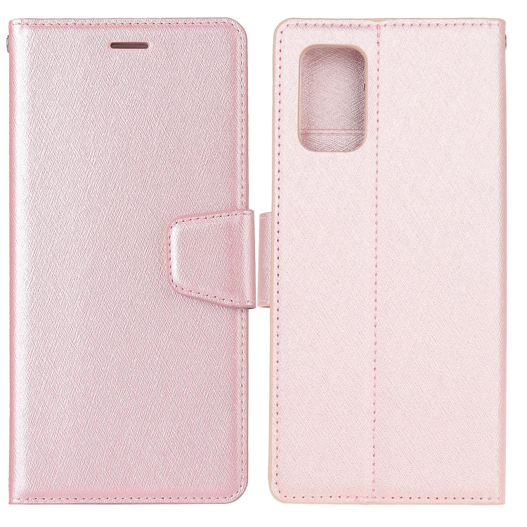 For Galaxy S20 Silk Texture Horizontal Flip Leather Case with Holder & Card Slots & Wallet & Photo Frame