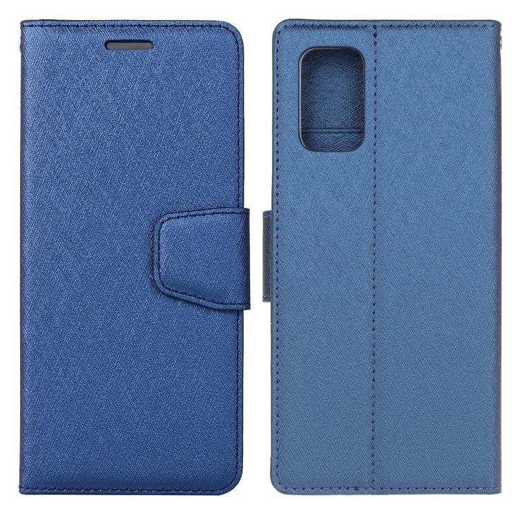 For Galaxy S20+ Silk Texture Horizontal Flip Leather Case with Holder & Card Slots & Wallet & Photo Frame