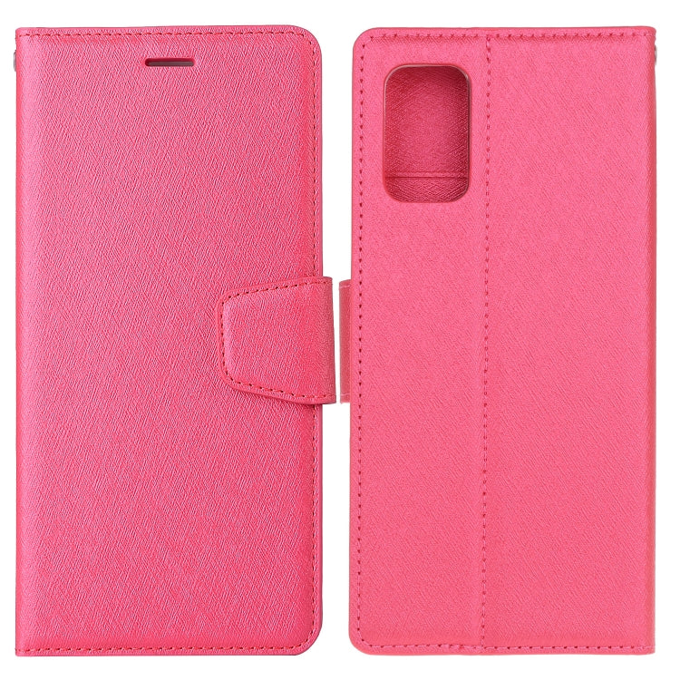 For Galaxy S20 Ultra Silk Texture Horizontal Flip Leather Case with Holder & Card Slots & Wallet & Photo Frame