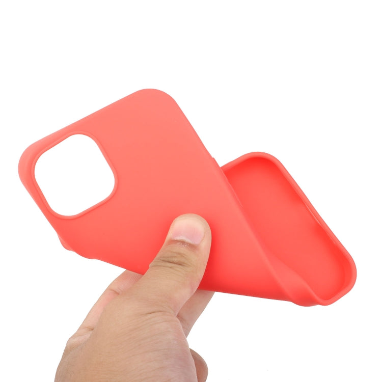 For iPhone 14 Shockproof Frosted TPU Protective Case